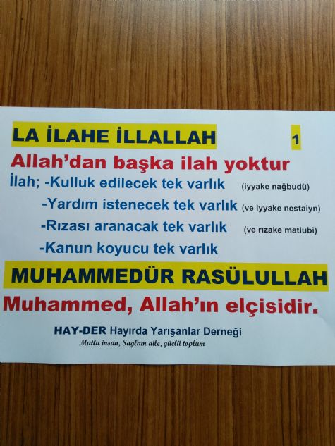 MÜSLÜMAN TEVHİD İLE VARDIR